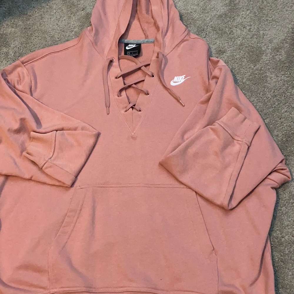 Nike draw string pullover
